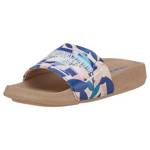 Duke Women's XFW0348 Beige Slipper-4 Kids UK (XFW0348-Beige)