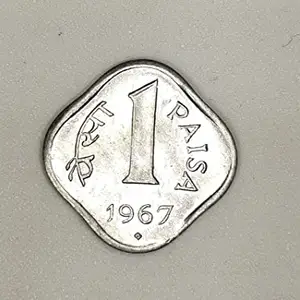 Generic CoinXpress 1 Paisa of 1967 - Hyderabad Mint