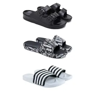 DRACKFOOTsandal for Men's,slip-ons, casaul sandals for Men'sGRT-SAN-(3-COMBO)-3115-3103-3026-10