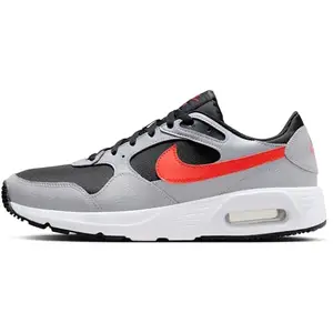 Nike Mens Air Max Sc-Black/Picante Running Shoes Red-Cement Grey-Cw4555-015-6Uk, 6 UK