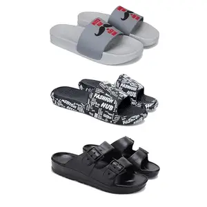 DRACKFOOT Men's Sandals | Lightweight Wear| Stylish & Easy to Wear For Men'S GRT-SAN-(3-COMBO)-1590-3103-3115-9