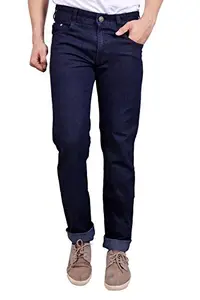 STUDIO NEXX Men's Regular Fit Jeans (basicsnew_carbonblue_32_Blue_32)
