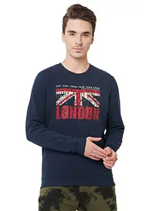 Pepe Jeans Men's Sweatshirts (PM582108_Navy_M)