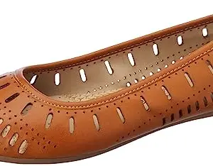 Bata Comfit Bata Women's Slip-on Ballet Flat - Beige (6 UK) (5518608)