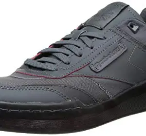Reebok Classics Adult's-Unisex Club C Legacy Tennis Shoe,PURGRY/PURGRY/ORNFLR, 6 UK(GZ0084)