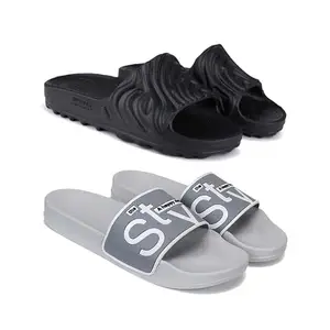 BERSACHE Lightweight Stylish Wedge Sandal for Men-6050-1589 Multicolor