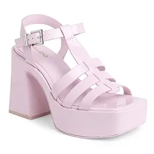 Aldo JENI650 Pink Women Synthetic Sandals