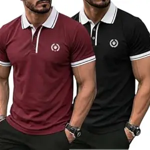 JVX Men Polo T Shirt || Polo T Shirt for Men || Reguler Fit Tshirt for Man || Coller T-Shirt (Available in Plus Size, Also Available in Combo Packs) (MRT-222)