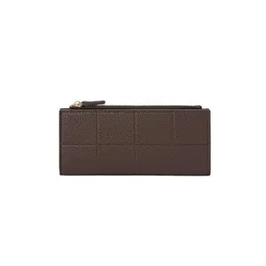 Accessorize London Women's Chocolate Brown Large Woven Purse | Wallet for Women Stylish |Latest Ladies Small Wallet Purse |Purse for Women Handbag