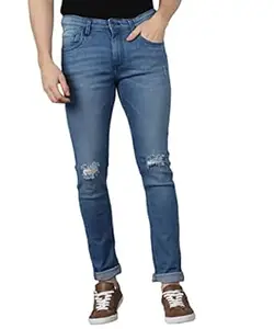 Urbano Fashion Men's Stretch Fit Mid Rise Jeans