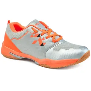 AVANT Men's FluidX 2.0 Badminton Shoes - 7 UK (AVMSH107CL01UK7) Grey/Orange