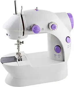 Stuber Mini Sewing Machine, Portable Sewing Machine for Beginners Adult, Electric Crafting Speed Crafting Mending Machine Electric Overlock Sewing Machines for Sewing (Mini Sewing Machine)
