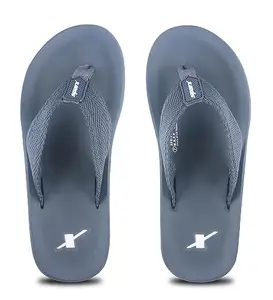 Sparx Men SFG-2115 Grey White Flip Flops SF2115GGYWH0009