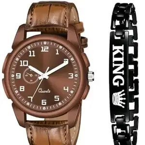 Wrist Analog Watch for Men Quartz, Analog, Trendy Design #3306