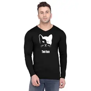 ALLEN BLACK Men's Round Neck T-Shirt Comfortable & Stylish Men's T-Shirt Idea for Gym, Sports, Casual Outings, or Lounge Wear - Large$3519 Navy