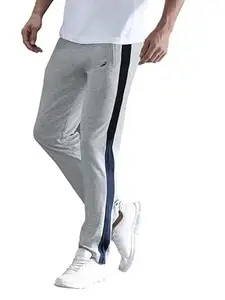 CROCODILE Men Solid Slim Fit Track Pant | Mid Rise | Drawstring Waist | Regular Length | Casual Sports Lounge Bottomwear