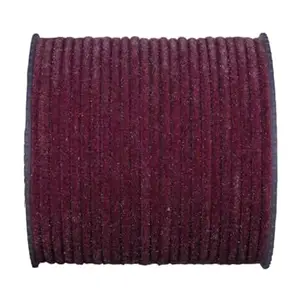 The Golden Cascade Pyazi Color Velvet Bangles For Women | Chudi for Women | Bangles For Girls | Bangle set for Ladies | Metal Bangles (Pack of 24) (Small 2.4)