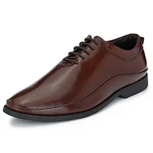 Chadstone Men Brown Formal Shoes-8 UK (42 EU) (CH 06)