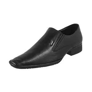 Mochi Mens Leather Black Mocassin (Size (10 UK (44 EU))