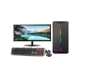 CHIST Premium Desktop AMD Ryzen 3 3200G || DDR4 8GB RAM || Vega 8 Graphics || 22 inch LED Monitor with Speaker || keyboad Mouse Windows 10 Pro (256GB SSD)