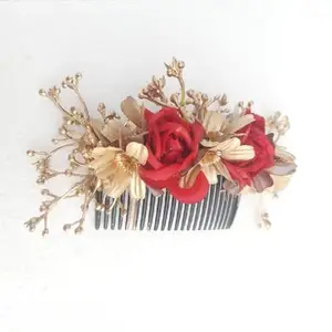 Big Mini Comb Red/Gold | Classic for Any Event