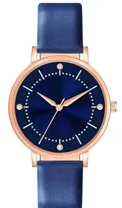 Women's Simple Wristband Watch (Blue)