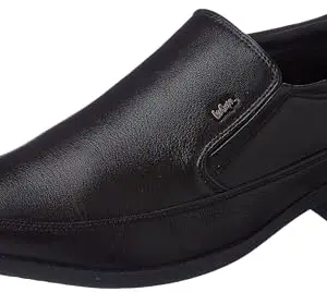 Lee Cooper LC1474E2R Men’s Lightweight Leather Shoes | Comfortable, Stylish Slip-On Formal Footwear for Office, Business 41EU_7UK Brown