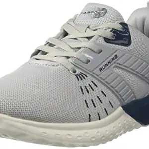 ABROS Men's James-O ASSG0121O Sports Shoes -L.Grey/Teal-6UK