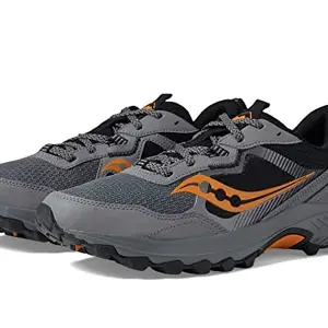 Saucony Men's Excursion Tr16 Charcoal/Oak UK10, Running