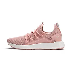 Puma NRGY Neko Women's Running Shoes Peach Bud White 6 Kids UK (19106905)