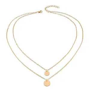 fabula by OOMPH Jewellery Gold Tone Multi Layer Necklace for Women & Girls