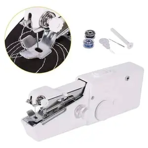 sewing Handy Stitching Machine Lightweight Electric Handheld Tailoring Manual Silai Sewing Machine pack of 1