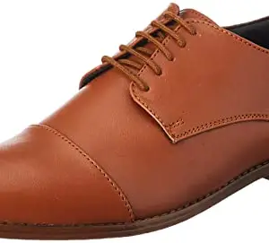 Amazon Brand - Symbol Men's Prospera Tan Formal Shoes_9 UK (GFC-SY-23)