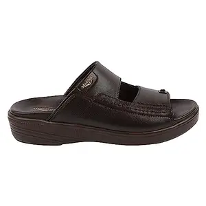 Medifeet Men's Twin Roof II Sandals (BROWN, numeric_8)