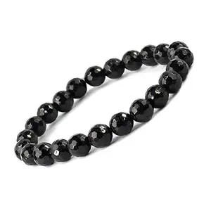Reiki Crystal Products AAA Tourmaline Reiki Healing Bracelet for Unisex Adult (Black)