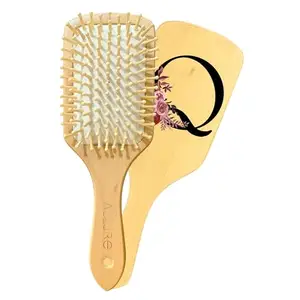 Allure Personalised Letter Q Paddle Hair Brush