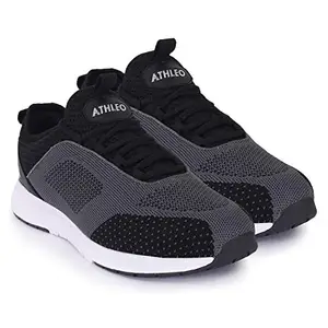 Action Men's Black-D-Grey Running Shoes (ATL-22-BLACK-D-GREY)