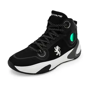 Red Tape Lifestyle Casual Shoes for Men | Classic Rounded Toe, Soothing Insole & Impact-Resistant Comfort_7 Black/White