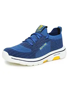 ABROS Men's Author-O ASSG1136O Sports Shoes_Navy/Mustard_6UK