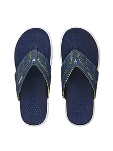 Hirolas® CLOUDWALK Ultra-Soft Water Resistant Flip Flops for Men - Blue/Yellow