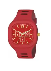 Designer |Stylish |ElegentMens Watch||VE-MLR 3CRN RED_13