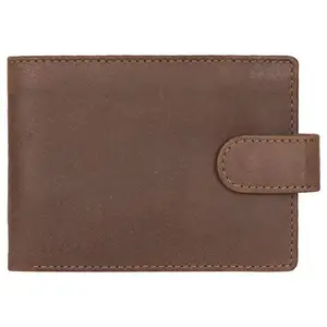 Leatherman Fashion LMN Genuine Leather Men's Light Brown Wallet 6 Card Slots