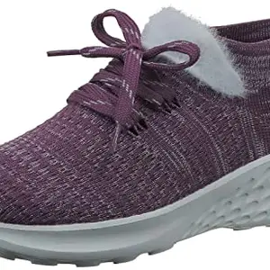 Bourge Women's Black and Yellow Running Shoes (Micam-z111-3)