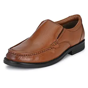 Burwood Men BWD 228 Tan Leather Formal Shoes-10 UK (44 EU) (BW 230)