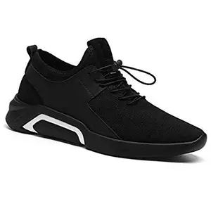 Axter Men's (9228) Black Casual Sports Running Shoes 10 UK