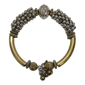 Oxidised Bracelet for Women Stylish Golden