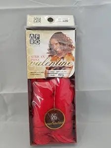 Afro Beauty Collection African Pony (Valentine) (Sensual Braid) (RED)