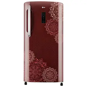 LG 204 L 4 Star Direct-Cool Inverter Single Door Refrigerator (??GL-B211CRRY, Ruby Regal, Smart Connect, 2022 Model)