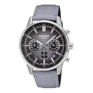 Casio Edifice EFR-575C-8ADF Analog Grey Watch Men (ED694)