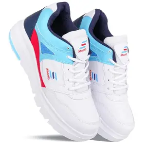 Shoefly Shoe for Men's Sport Stylish & Comfort with Breathable Gym,Training, Running Shoes for Men's_White_9713-9